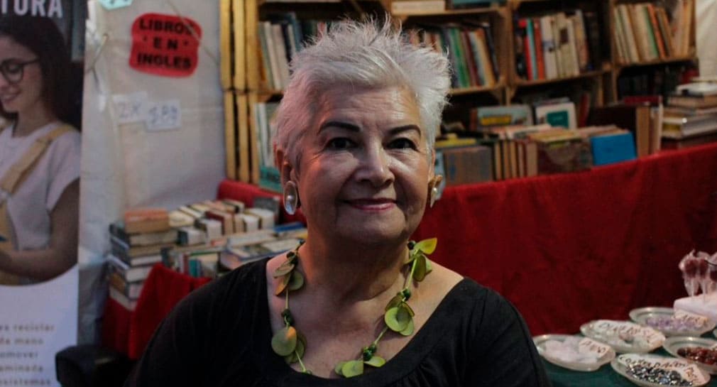 Linda Astorga dedica su tiempo a promover la lectura y cultura de reciclaje en Hermosillo, tiene 15 años participando en Feria del Libro