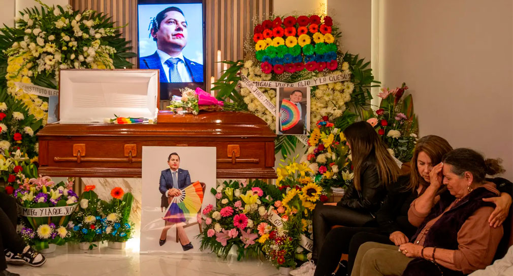 Sepultan al magistrade Ociel Baena en su natal Saltillo