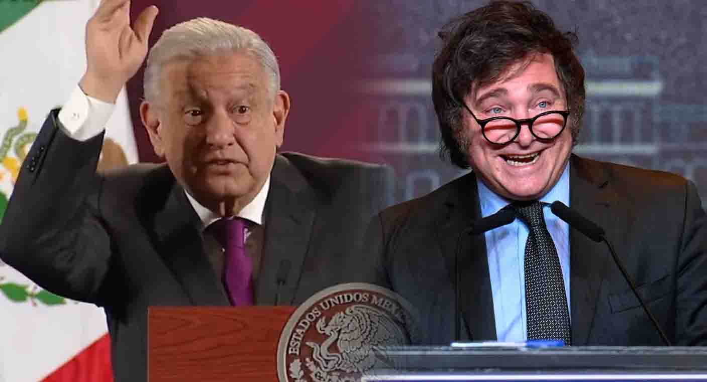‘Fue un autogol’, dice AMLO sobre elección de Javier Milei como presidente de Argentina