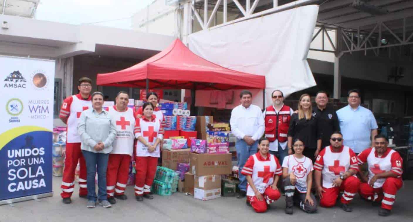 Sector minero en Sonora reúne 5 toneladas de ayuda para damnificados de Acapulco por huracán Otis