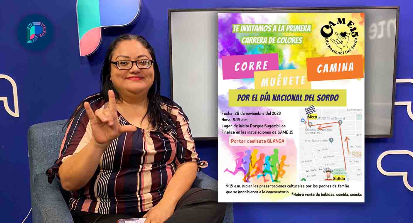 Invita CAME 15 a primera carrera de colores por el Día Nacional del Sordo en Hermosillo