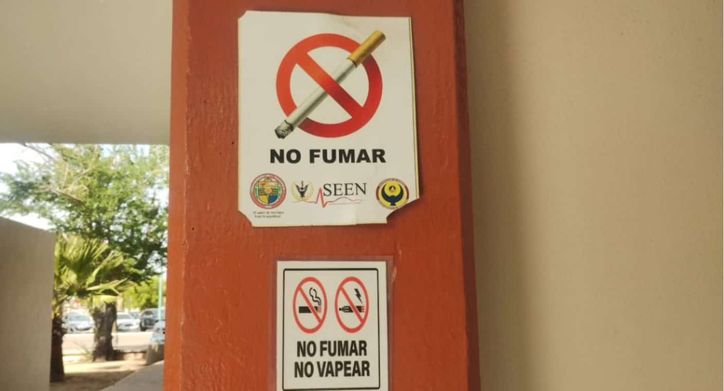 Departamentos y salones de la Unison son espacios libres de humo de cigarro y vapeadores, destina zonas exclusivas para fumadores