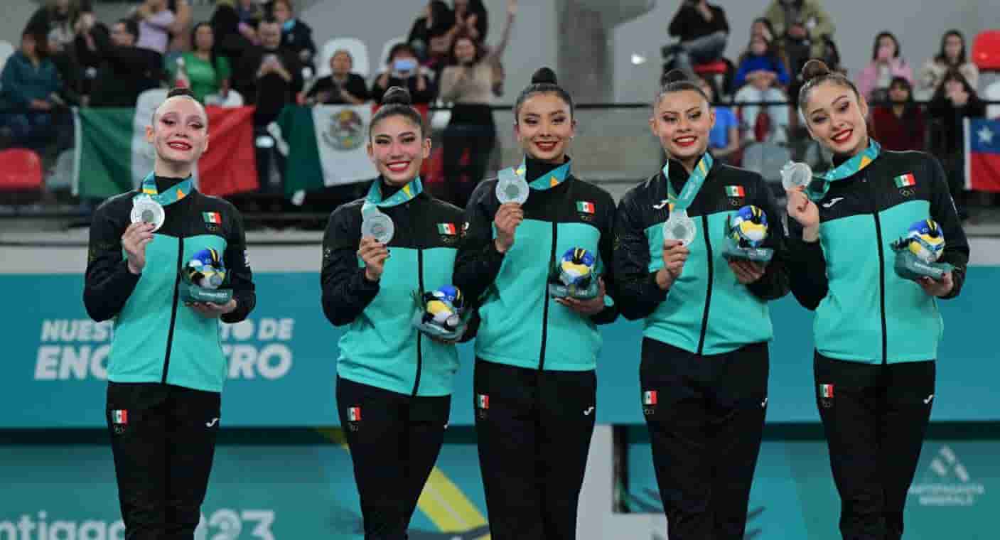Selección mexicana de gimnasia rítmica logra boleto a Juegos Olímpicos 2024