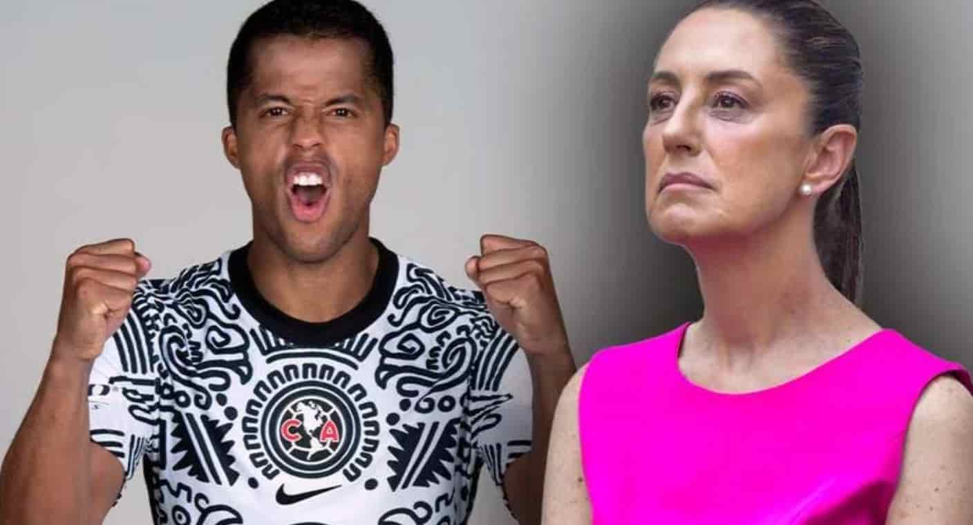 Giovani Dos Santos reaparece y envía su apoyo a Claudia Sheinbaum: “Va a ser la primera mujer presidenta”