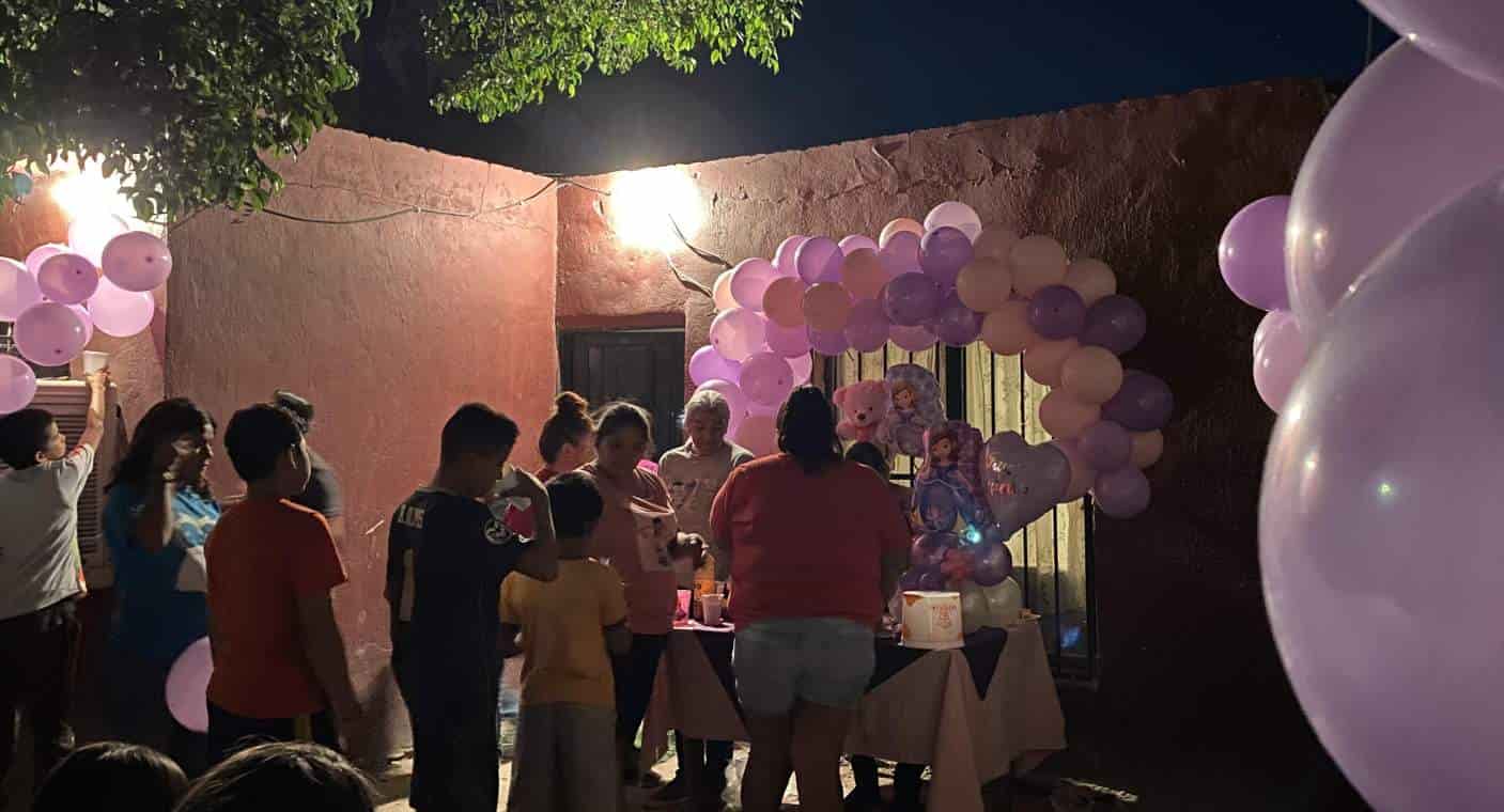Luisa murió antes de festejar sus 5 años, fue atropellada al norte de Hermosillo; la despiden con globos, dulces y pastel: ‘Era alegre y berrinchuda’, recuerda su abuela