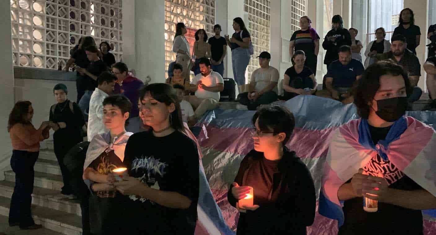 Comunidad LGBT en Sonora se une a manifestación nacional por le magistrade, Ociel Baena, localizado sin vida en Aguascalientes