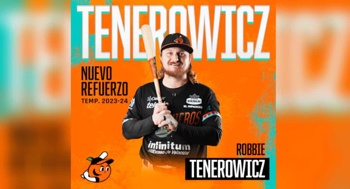 Robbie Tenerowicz debuta en el tercer juego de la serie entre Naranjeros y Venados en Hermosillo