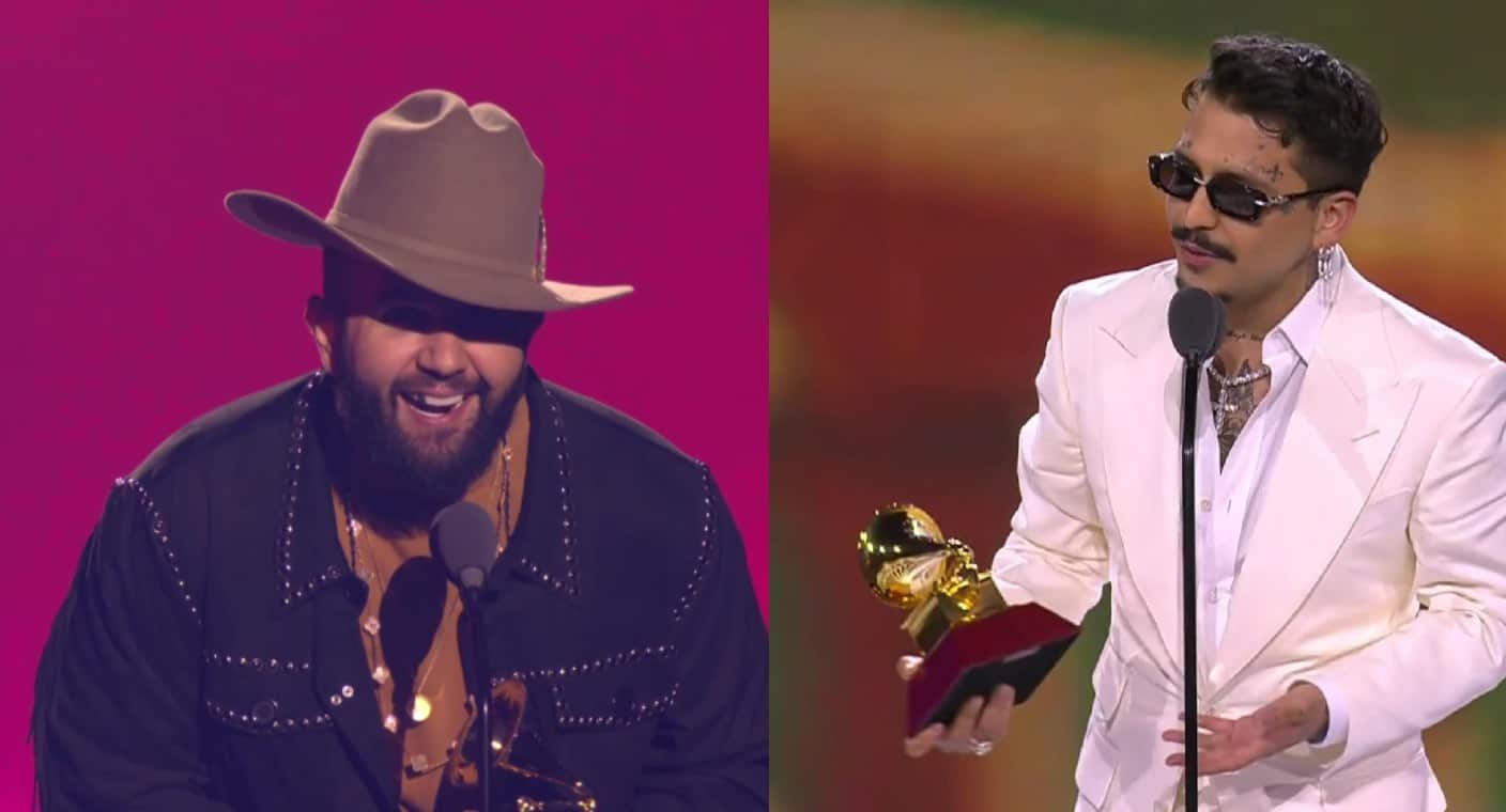 Los de Sonora conquistan España en los Latin Grammys 2023, Nodal y Carin ganan premios y agradecen a su tierra