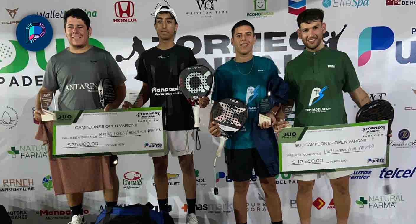 Todo un éxito el segundo Torneo Anual de Proyecto Puente y DUO Padel Park en Hermosillo