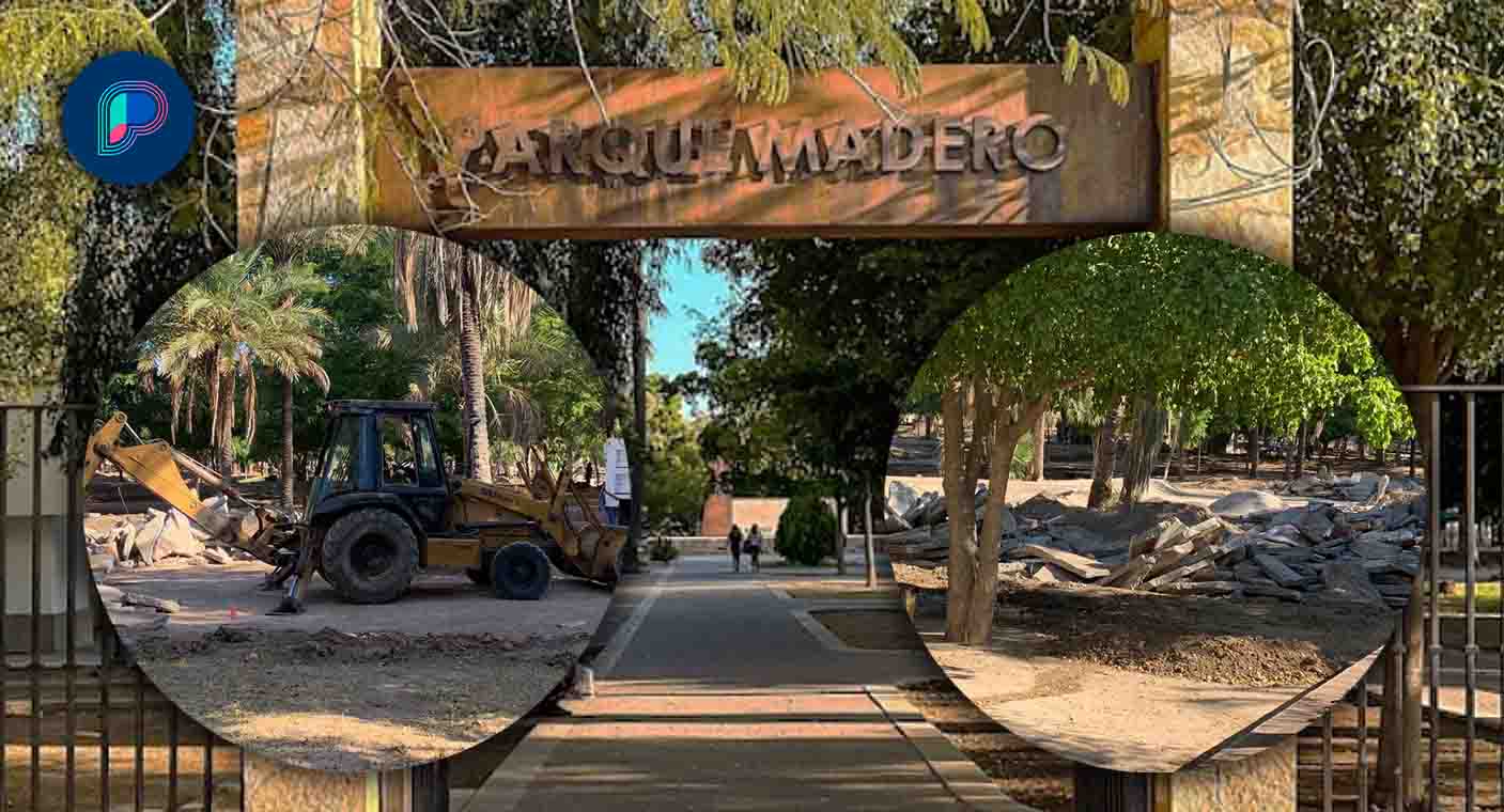 Así va la remodelación del Parque Madero en Hermosillo