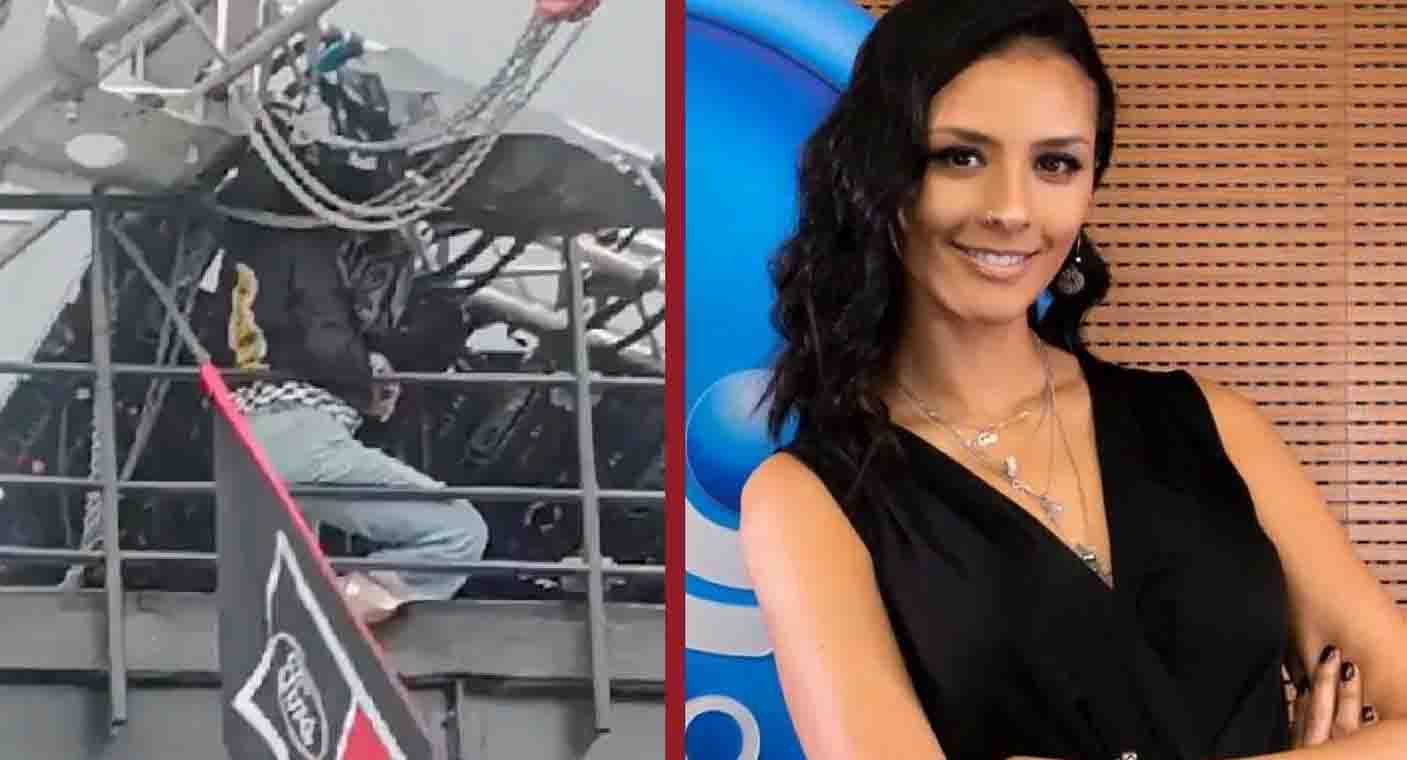 VIDEO: Muere periodista tras caída de pantalla en autódromo en Colombia