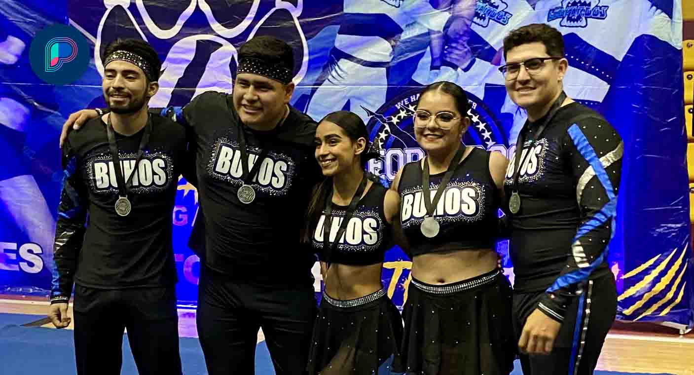 Gana equipo de porristas de Unison 6 medallas de oro y 2 de plata en showcase de Leopardos en Nogales