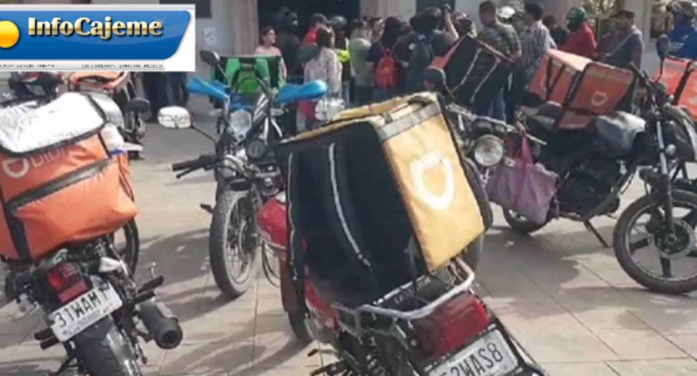 Repartidores de comida piden desesperados protección de autoridades en Cajeme