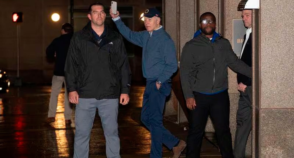 Joe y Jill Biden resultan ilesos tras choque contra su camioneta de seguridad en Delaware