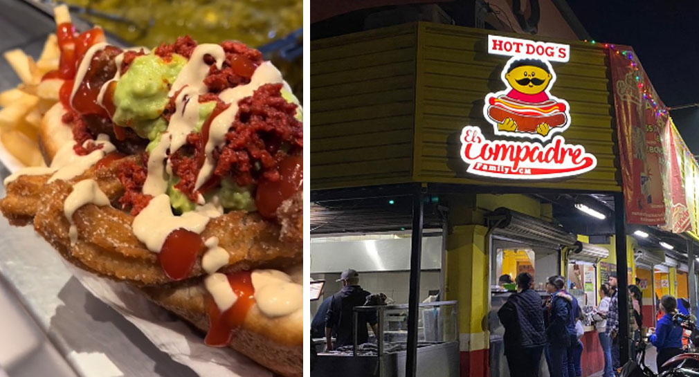 ¿Se te antojó el ‘churro dogo’? Hotdogs El Compadre, en Hermosillo, prepara peculiares sabores de este platillo… como broma del Día de los Inocentes