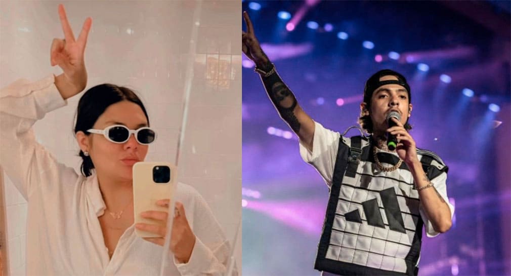 Captan a los cantantes hermosillenses Yuridia y Natanael Cano disfrutando en fiesta de Spotify