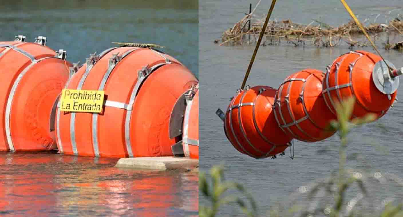 Tribunal de EEUU ordena a Texas mover boyas del Río Bravo