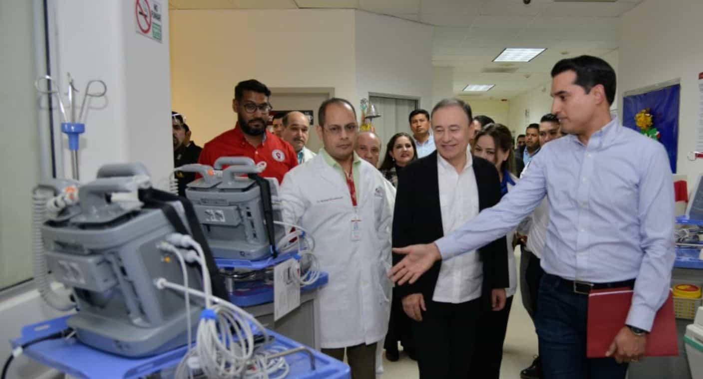 Con una inversión histórica de 39 mdp este año, entrega Alfonso Durazo equipo médico al Hospital Chávez