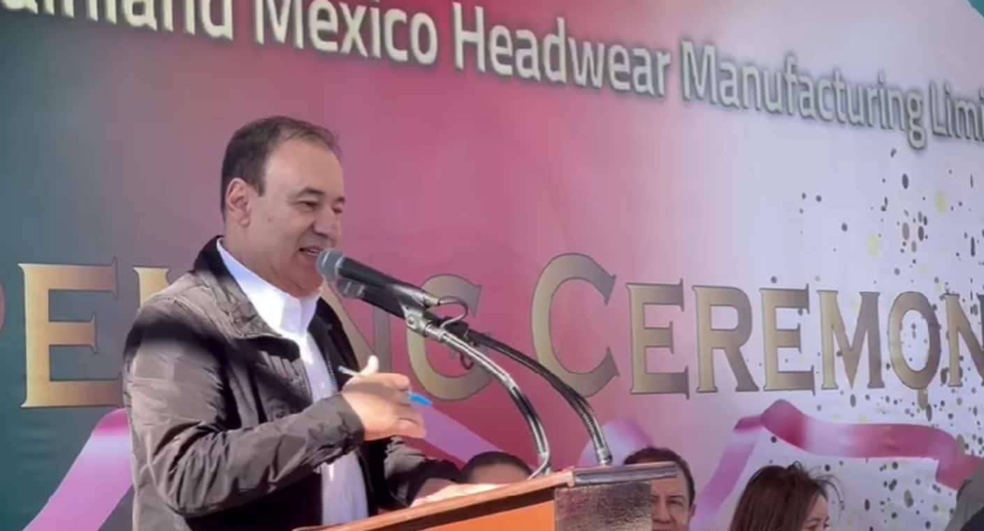 Reconoce gobernador Durazo a su hijo Alfonso como autor “emocional” para establecer planta Mainland en Sonora