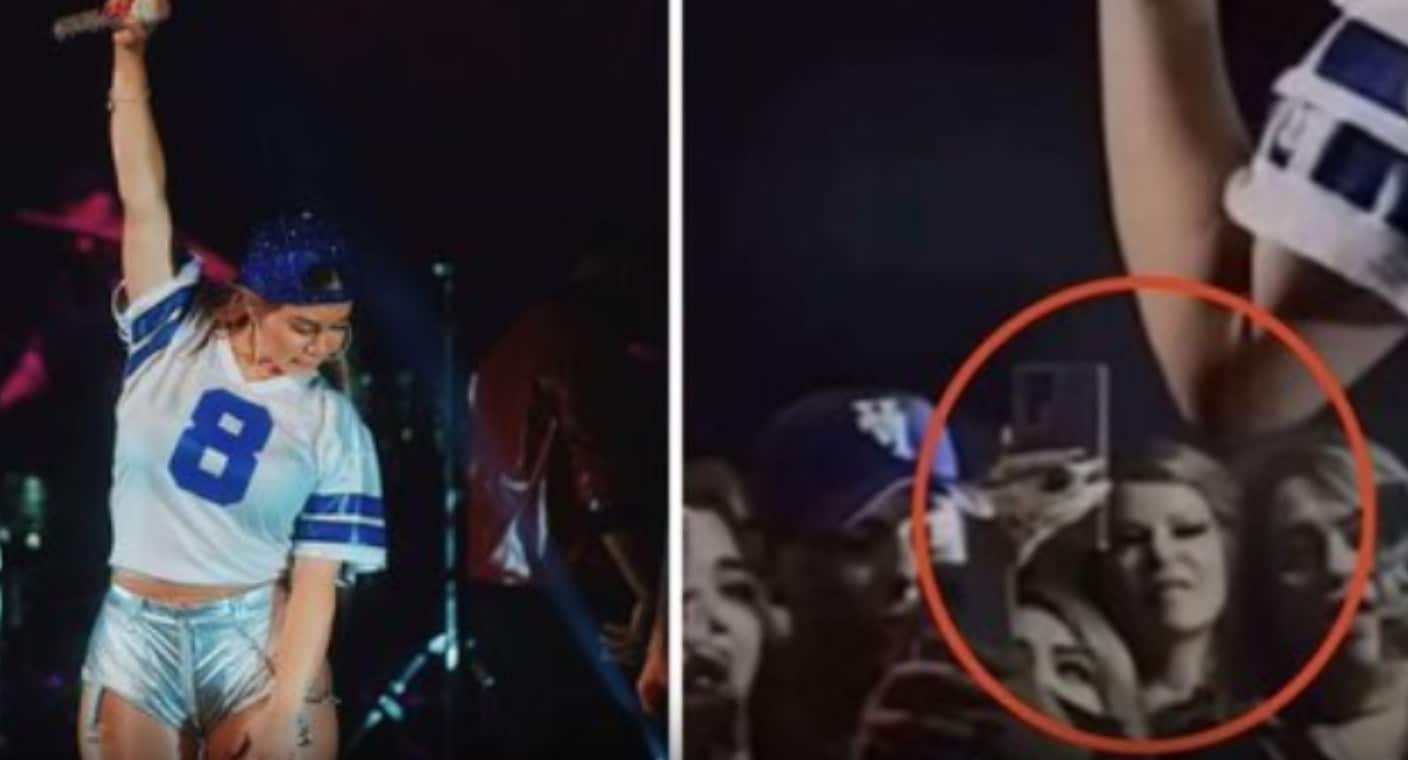 ¿Es real? Presunto fantasma de Jenni Rivera aparece en concierto de su hija Chiquis (VIDEO)