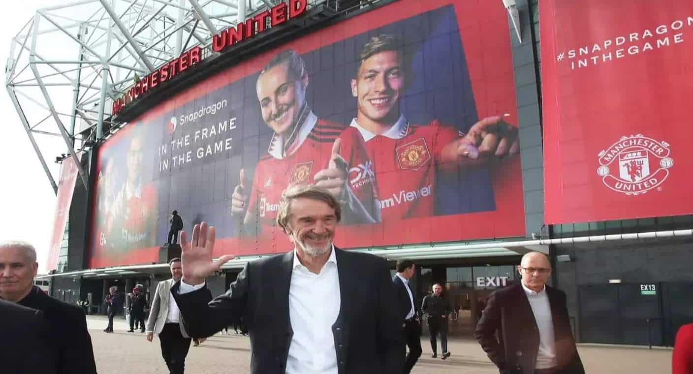 Sir Jim Ratcliffe llega a un acuerdo para comprar el 25 por ciento del Manchester United