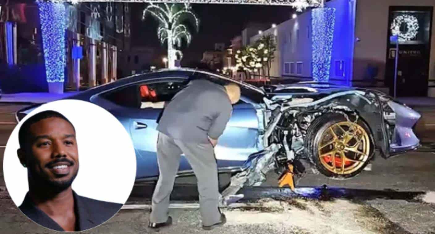 Michael B. Jordan Resulta Ileso Tras Chocar Su Ferrari En Los Ángeles ...