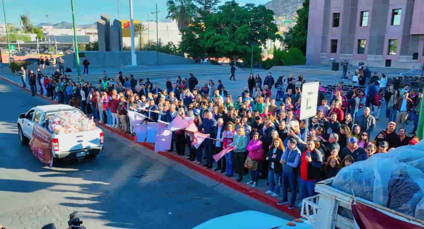 Gobernador de Sonora da el banderazo a Operativo Navideño