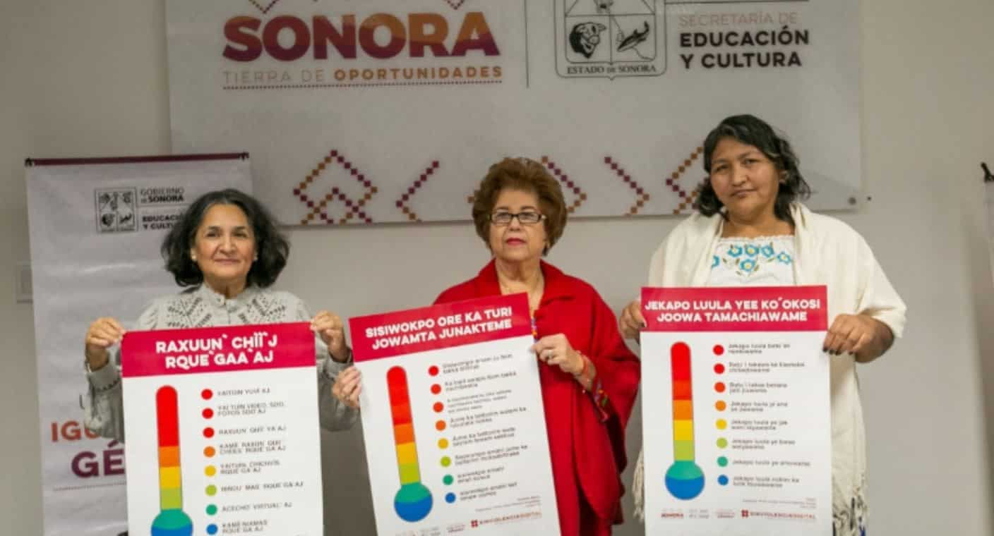 SEC Sonora lanza el Violentómetro Digital en mayo, yaqui y triqui para prevenir la violencia contra las mujeres