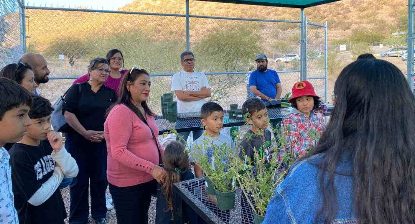 Inauguran vivero en Cerro Johnson de Hermosillo; permitirá producción de plantas nativas y será educativo para niñas y niños