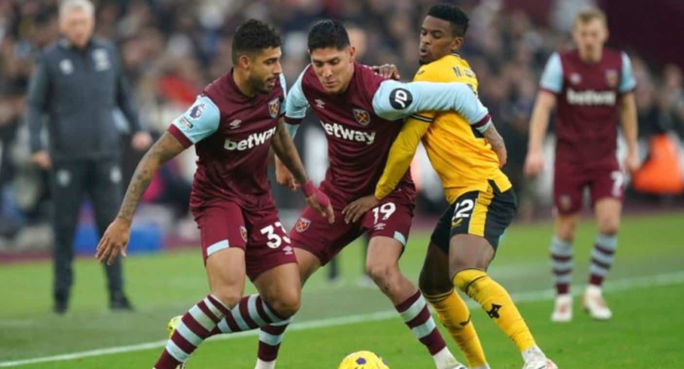 Edson Álvarez y West Ham ganan 3-0 a los Wolves en la Premier League