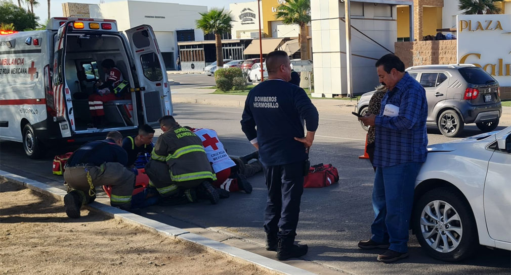Atropellan a mujer y a su bebé entre bulevares Colosio y Quiroga, de Hermosillo