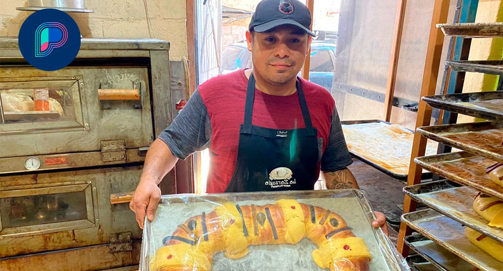 Luis David abrió junto a su esposa su negocio de donas en Hermosillo tras quedarse sin trabajo; ofrece roscas de reyes, pan dulce y galletas a sus clientes
