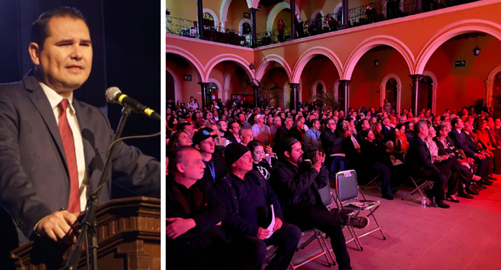 Inauguran edición 39 del Festival Alfonso Ortiz Tirado, desde Palacio Municipal de Álamos