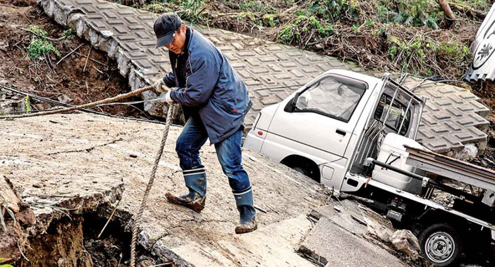 Suman 126 muertos y 211 desaparecidos por terremoto en Japón