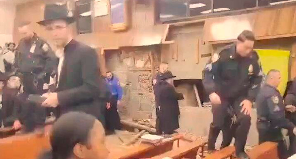 Detienen al menos 10 personas en sinagoga de Brooklyn tras descubrir túneles secretos