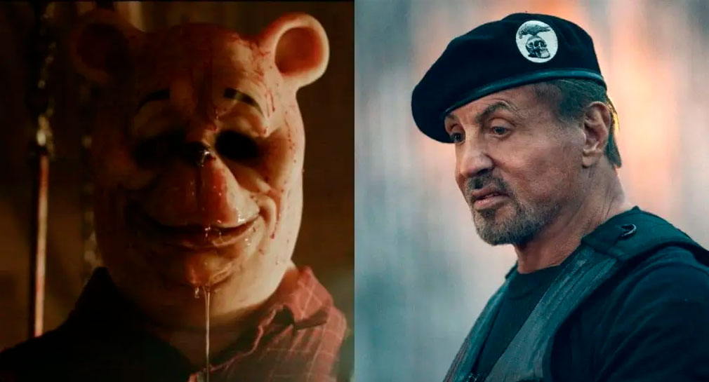 Winnie Pooh y Sylvester Stallone, entre los nominados a los Premios Razzie 2024 a lo peor del cine