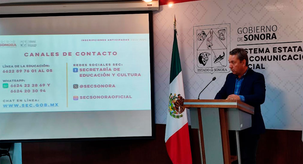 Preinscripciones para alumnos de educación básica en Sonora serán del 1 al 15 de febrero, anuncia SEC