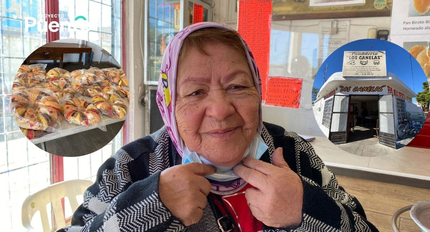 Sofía Figueroa inició su panadería ‘Los Canela’ hace 40 años en colonia Balderrama de Hermosillo; su pan horneado a la leña y servicio los distingue, afirma
