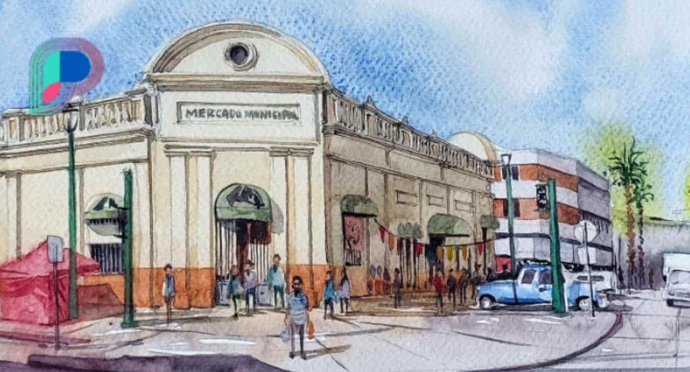 El arquitecto Víctor Aboyte pinta en acuarelas y retrató el patrimonio cultural de Hermosillo