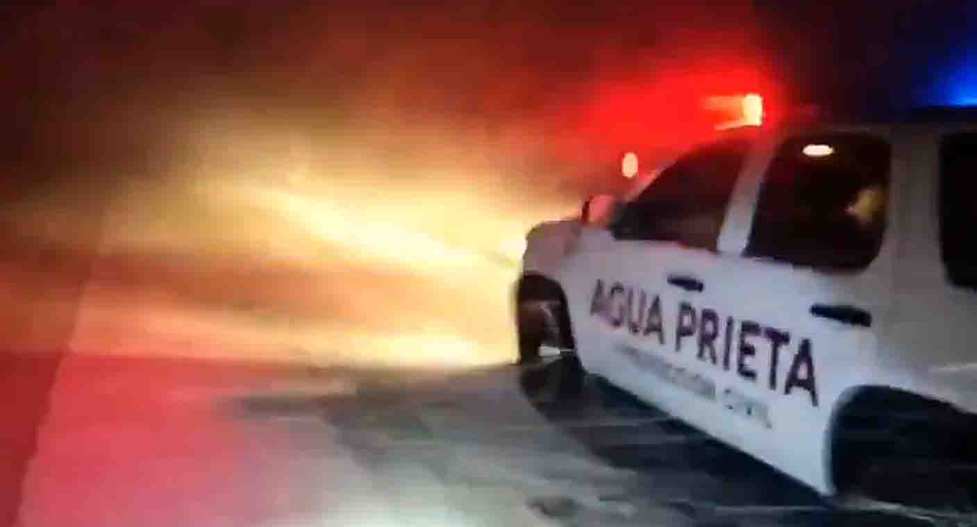 Cierran puerto San Luis en carretera Agua Prieta-Janos por nevada