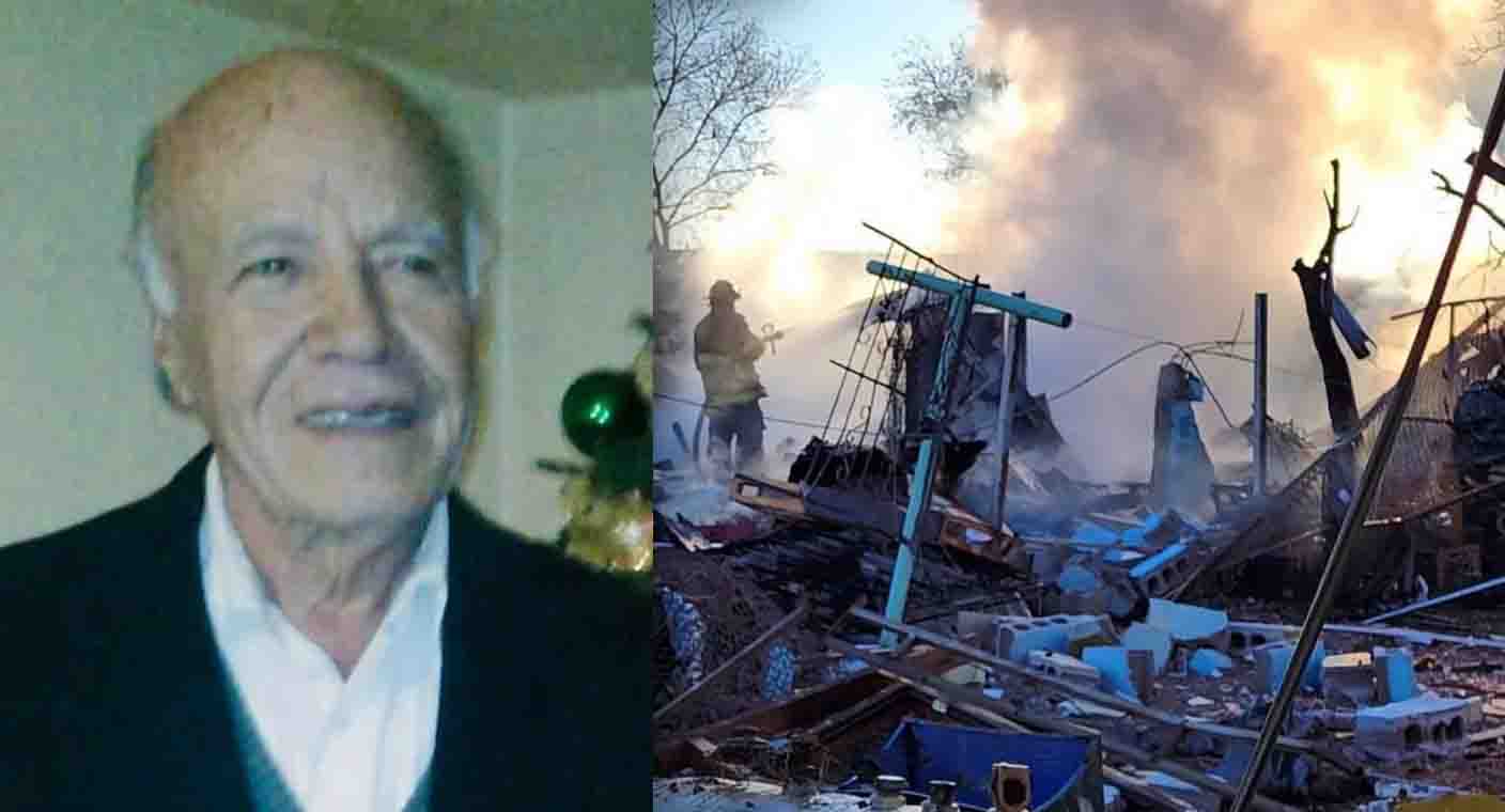 Fallece don Manuel Valdez, víctima de la explosión de vivienda en