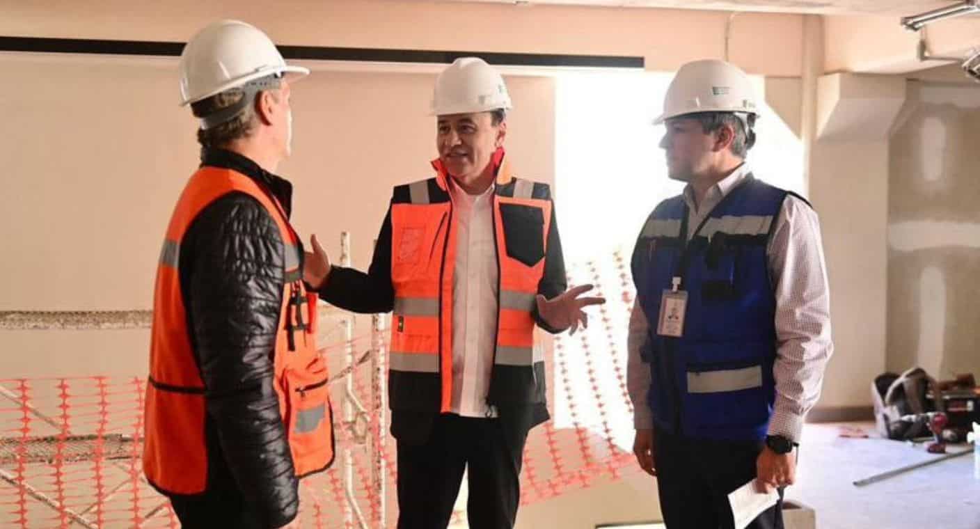 Presenta 85% de avance construcción de biblioteca del Colegio de Sonora