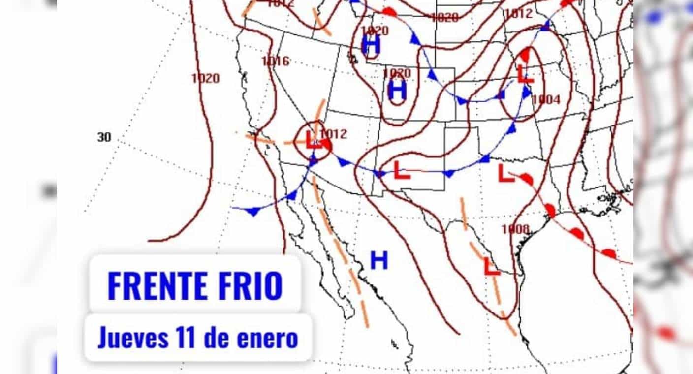 2 frentes fríos y tormenta invernal fortalecerán el frío en Sonora esta semana: PC