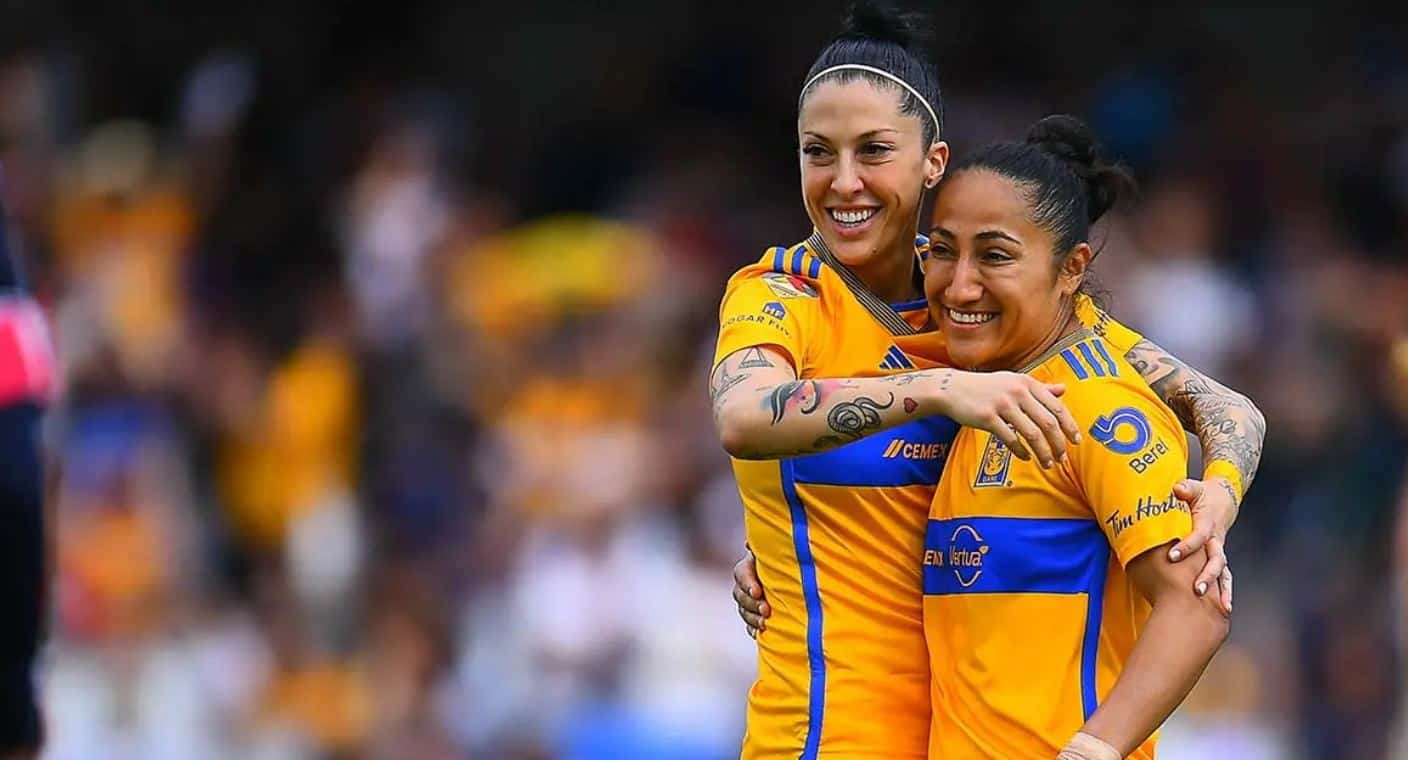 Jenni Hermoso debuta en la goleada de Tigres a Pumas