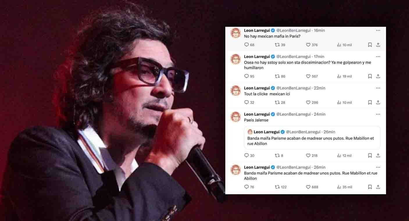 León Larregui denuncia que fue golpeado en París Proyecto Puente