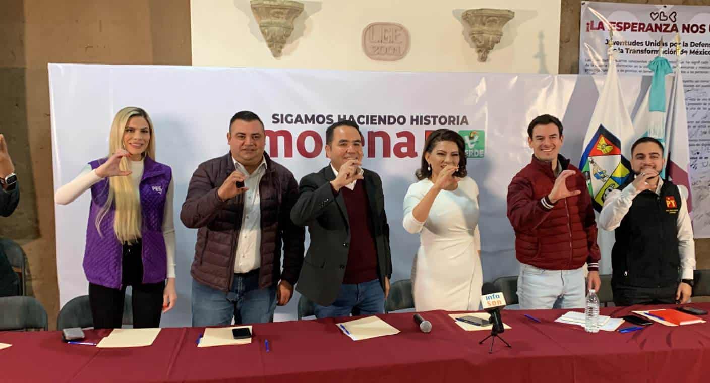 Presentan a Lorenia Valles y Heriberto Aguilar como únicos precandidatos de Morena en Sonora al Senado