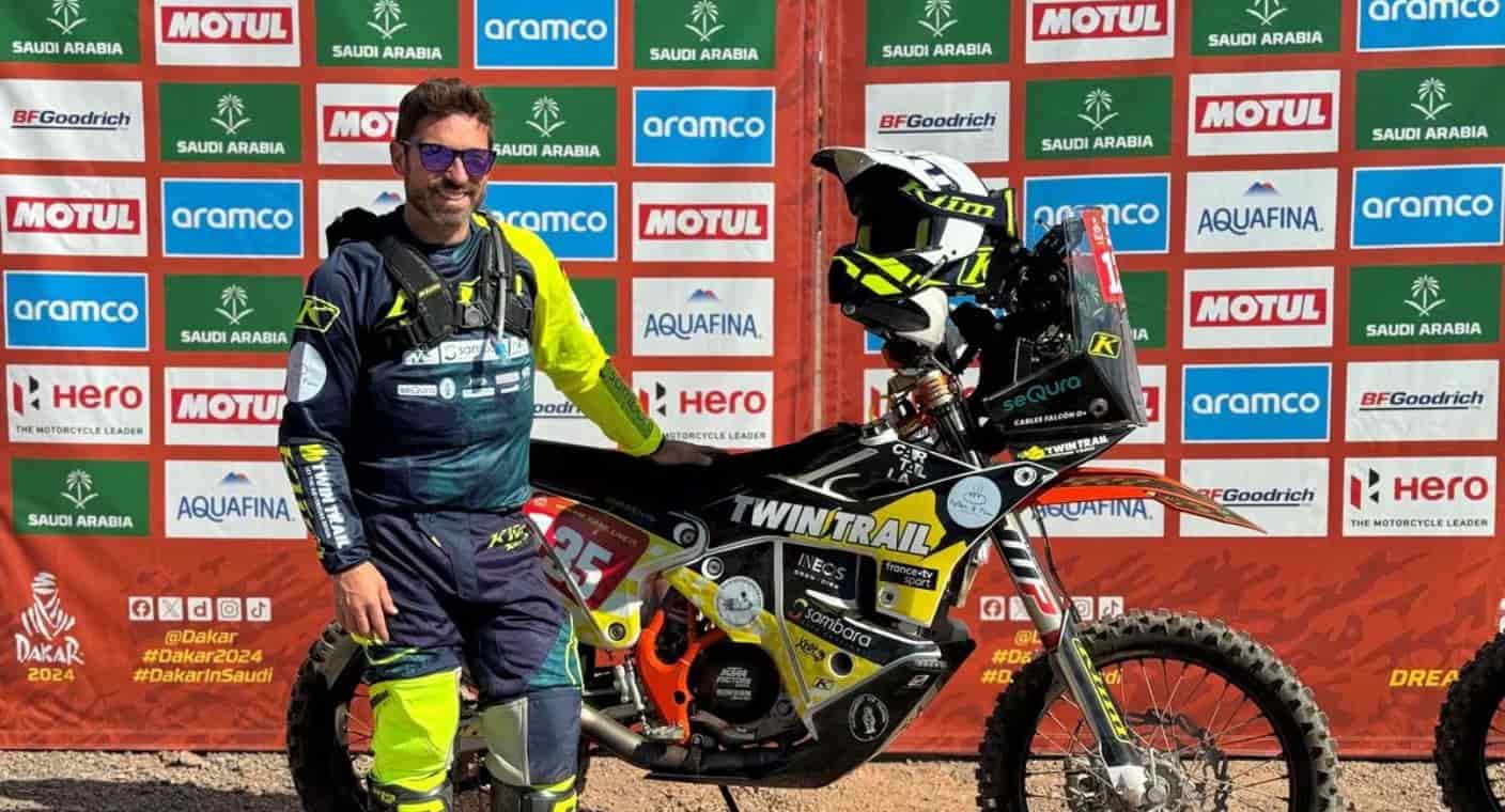 Muere el piloto Carles Falcón a consecuencia de su caída en la segunda etapa del Dakar
