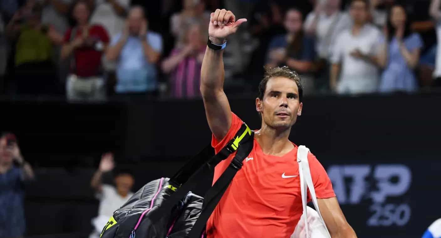 Nadal es eliminado en Brisbane ante Thompson tras desperdiciar tres bolas de partido