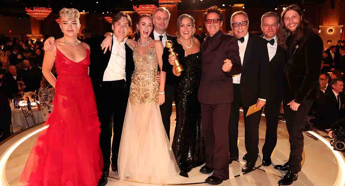‘Oppenheimer’ y ‘Succession’ arrasan en los Globos de Oro 2024; estos son los ganadores