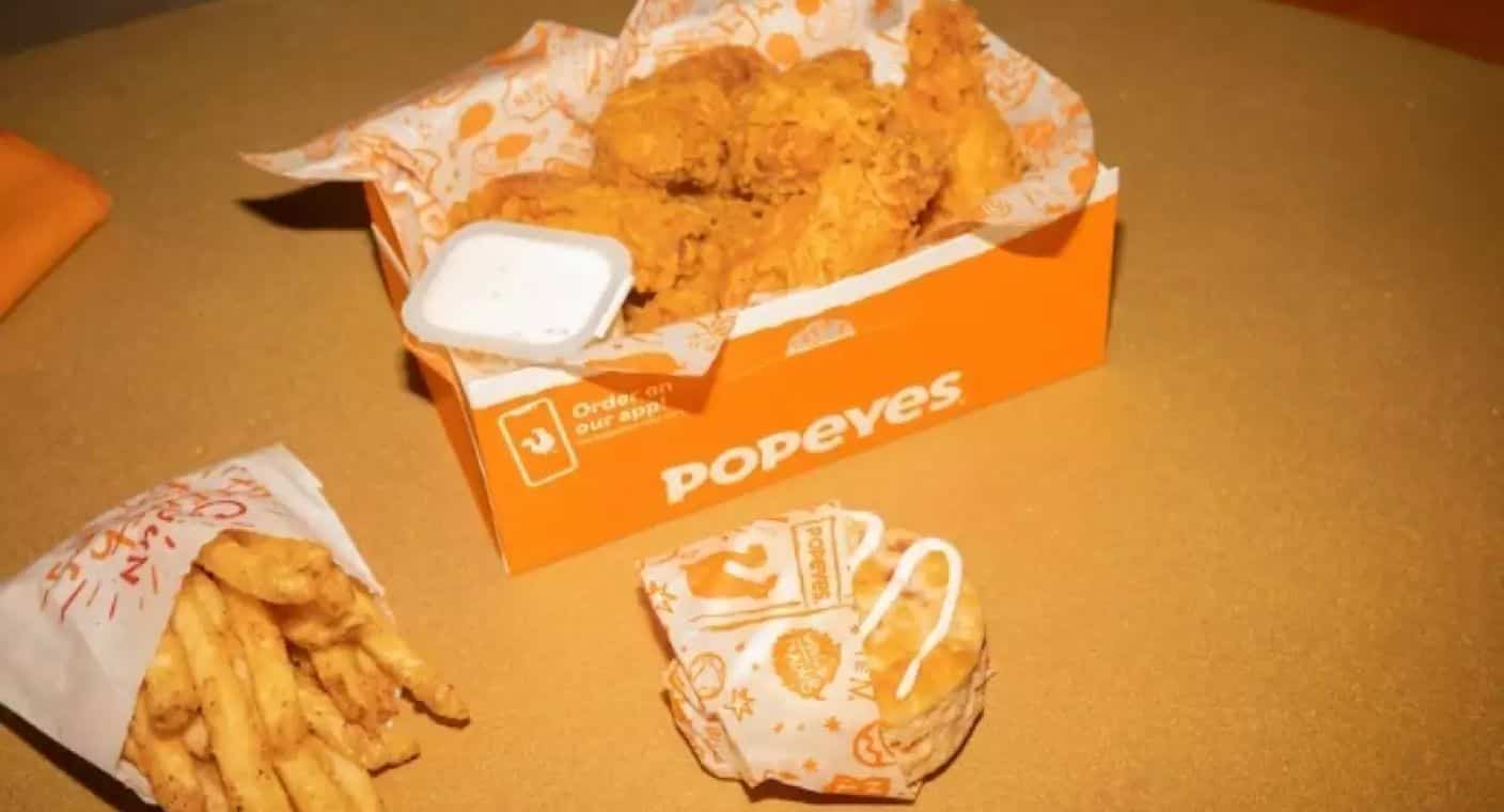 La cadena de pollo frito Popeyes invertirá 9 mdd para llegar a 50